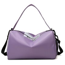 올하이 숄더 어깨끈 스포츠 체육관 여행 보관가방, 06 라이트 퍼플