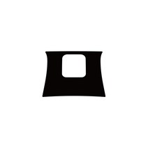 다이아코트 소나타 DN 8 실내 스크래치 방지 펠트 콘솔 후면 커버, 그레이, 1세트