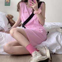 여성용 루즈핏 나시 원피스