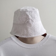 바비수 타코미 펀칭 코튼 버킷햇
