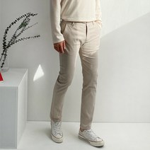 머시따 베이직 10부 워싱 면바지