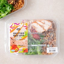 스윗밸런스 훈제 닭가슴살 메밀면 샐러드, 200g, 1개입