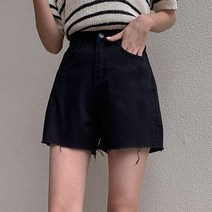 큐니걸스 여성용 꿀템 커팅 4부 팬츠