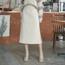 트위 엘렌 니트 밴딩 스커트