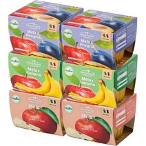 누바퓨레 끙아 과일퓨레 사과 + 푸룬 + 바나나, 사과, 푸른, 바나나, 2세트