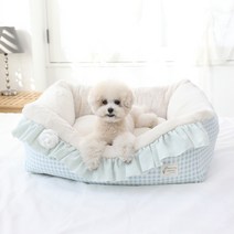 리토가토 반려동물 밀키웨이 범퍼 베드, 민트
