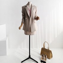 끌레느모네 여성용 러블리 하객 면접용 정장 스커트 투피스 세트