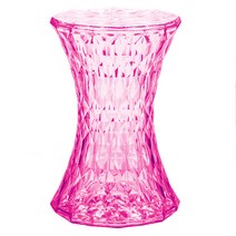 영가구 고스트 스톤스툴, 핑크투명