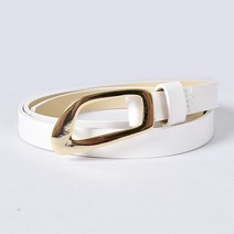 테드브라운 D형 슬림 금장 벨트 15mm