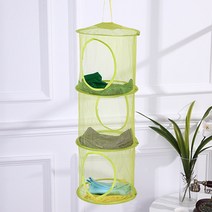 접이식 캠핑 의류 식기 건조망, 03 초록, 1개