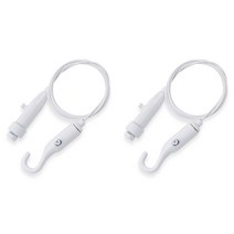 페인트인포 와이어 액자레일 천장레일용 원터치액자걸이 B1 대, 화이트, 2개