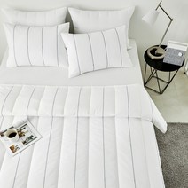 60수 오가닉 면 자수 차렵이불