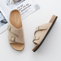 멜팅나인 남성용 투버클 코르크 스타일 슬리퍼 KY311