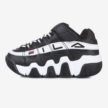 휠라 아동용 바리케이드 97 로우 KD 운동화 3BM00796D