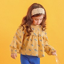 남녀공용 잔퍼프 티셔츠