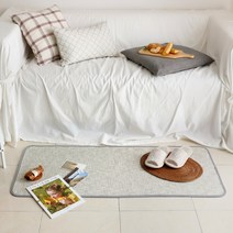 까사베르데 리썸 리빙 다용도 주방매트, 민트화이트