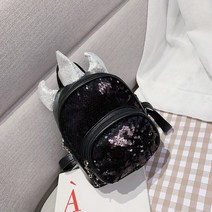 스팽글 유니콘 백팩