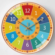 리치오션 24시간 60분 표기 벽시계, 타입D