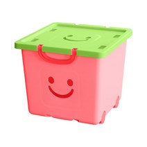 보노하우스 파스텔믹스 무빙 해피박스 44L, 핑크 + 그린(뚜껑), 1개
