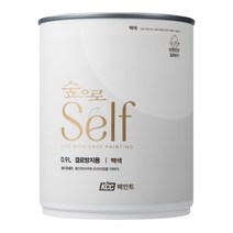 KCC 숲으로 셀프 결로방지용 수성페인트 0.9L, 백색