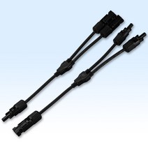 에코플로우 태양광패널 병렬케이블 0.3M 2EA 휴대용 커넥터 발전기 연결 충전, 2개