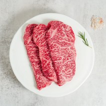 우마왕 한우 1++ 투플러스 냉장 채끝 구이용 200g, 1팩, 1++채끝