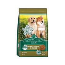 사료 1살미만 어린강아지용 퍼피밀크 2kg 미니핀 닥스훈트 몰티즈 애견눈물 시바이누 시니어사료 푸들 퍼그