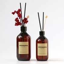 대형 디퓨저 사무실 거실 집들이 선물 300ml 500ml 실내 방향제, 딸기&블랙체리300ml