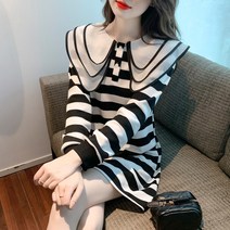 잇츠스타일 봄 스프라이트 긴발 프릴 빅카라넥 원피스