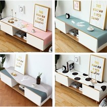 알럽홈 미니멀 패브릭 테이블플래그 덮개, 문양