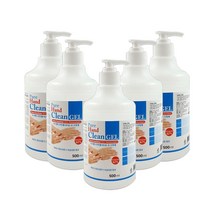 성광제약 손소독제 퓨어핸드크린겔 500ml 5개 에탄올62%