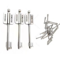 금고 미니 소형 가정 대형 비밀 사무 함 새로운 도착 자물쇠 도구 3 PCS 깃대 키 안전 상자 AK8 BK7 CK6 블레이드 잠금에 대 한 예비 핀 세트, model 1