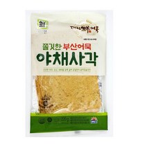 [푸른들마켓][사조] 부산쫄깃한야채사각(220g), 1개, 220g