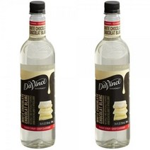 DaVinci Gourmet Classic White Chocolate Syrup 다빈치 고메 화이트 초콜릿 시럽 25.4oz(750ml) 2팩