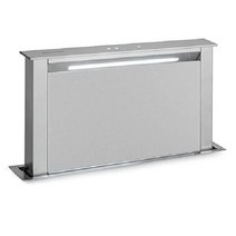 Klarstein 다운드래프트 쿠커 주방 후드 저소음 싱크대 환풍기, 실버 60cm