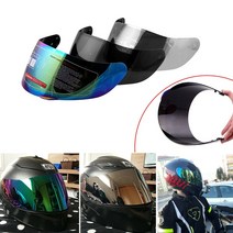 헬멧 바이저 AGV K1 K3SV K5 바이크 오토바이 헬멧 쉴드 부품 원래 안경 바이크 오토바이 헬멧 렌즈 전체 얼굴, [02] Brown