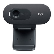 로지텍 HD 웹캠, Black, C505E
