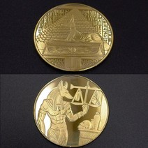 코인 이집트 상징 기념 장식 주화 동전 모형, 단품