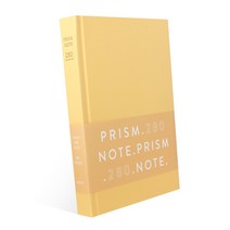 인디고 프리즘 280 라인 양장노트 (B6), 밀키옐로우