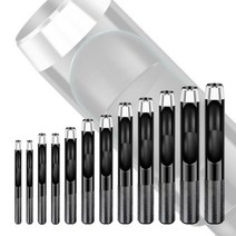 가죽 펀치 원형 구멍내기 고무 종이 원단 타공 펀칭기, 원형1.5mm