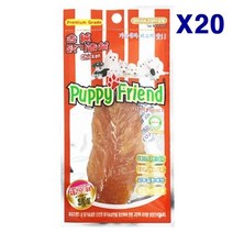 퍼피프랜드 숯불통닭가슴살 강아지간식 맛보기상품, 160개, 35g
