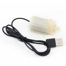 수중펌프 DC 2.5-6V 저소음 브러시리스 모터 펌프 120l/H 소형 마이크로 잠수정 워터, [03] amphibious with usb