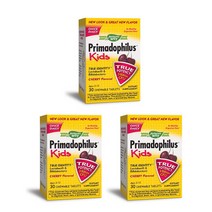 네이쳐스웨이 프리마도필러스 유산균 어린이용 츄어블 타블렛, 30개입, 3개