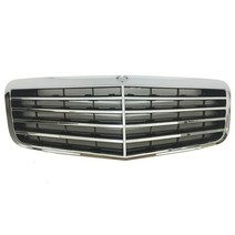 벤츠 그릴 에어로파츠 e w211 e200 e230 e240 e280 e350 2002-2008 용 앞 범퍼 e a c class 클래스 세로 다이아몬드, 2006-2008