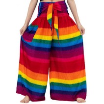 하렘팬츠 여자 알라딘바지 하이 웨이스트 코끼리 요가 빅사이즈 바지 태국옷