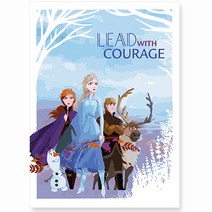 겨울왕국2 DIY 캐릭터 그리기, 10)겨울왕국2_리드 위드 커리지40x50