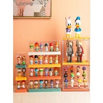 전시용아크릴케이스 건담 레고 나노블록 미니카 피규어 아크릴 진열장 장식장 케이스 clear acrylic blind box 디스플레이 차고 키트 소장 artcrafts box, 3-l