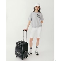 [백화점SAY][까스텔바작] 여성 글리터 포인트 스퀘어 보스턴백 BGBMGB704BK, BK