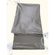 화물차 호로 타포린PVC 방수포, 파랑색