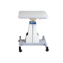검안 검사 장비 안경점 시력 높이조절 병원 리프트, 하얀색